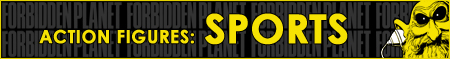 Sports actioin figures at Forbidden Planet